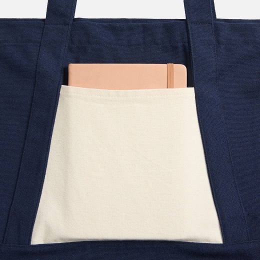 Изображение №5 | Шопер Shophop, синий с неокрашенным