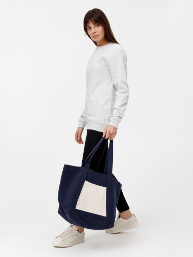 Изображение №8 | Шопер Shophop, синий с неокрашенным