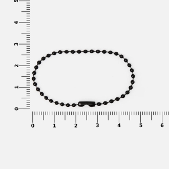 Изображение №3 | Цепочка для крепления Sharic, черная