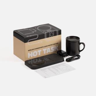 Изображение №11 | Беспроводное зарядное устройство с подогревом кружки Hot Task, черное