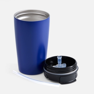 Изображение №6 | Термостакан с двумя поильниками Duetta, синий