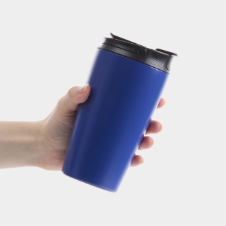 Изображение №7 | Термостакан с двумя поильниками Duetta, синий