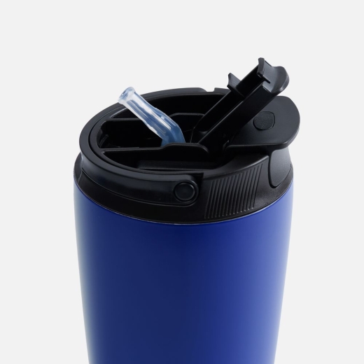 Изображение №5 | Термостакан с двумя поильниками Duetta, синий