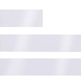 Изображение №2 | Лента сатиновая Satin 20 S, белая, 10 см