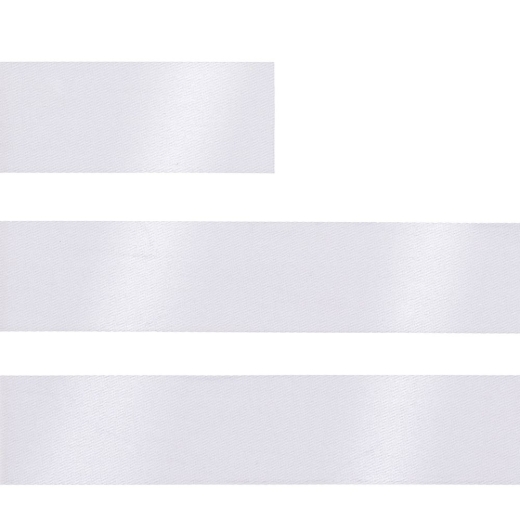 Изображение №2 | Лента сатиновая Satin 20 S, белая, 10 см