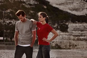 Изображение №2 | Футболка мужская American T, красная, размер S