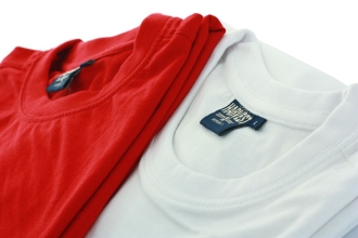 Изображение №6 | Футболка мужская American T, красная, размер S