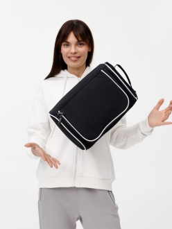 Изображение №11 | Сумка для обуви Equipex, черная с белым