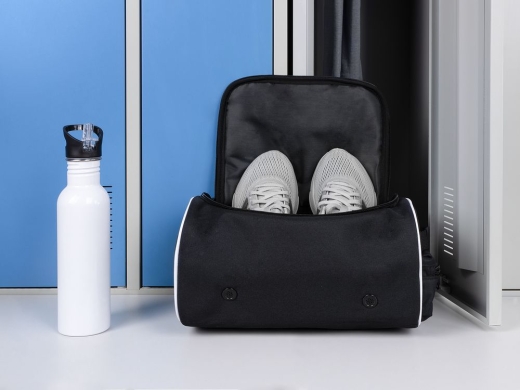 Изображение №12 | Сумка для обуви Equipex, черная с белым