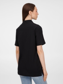 Изображение №12 | Рубашка поло унисекс Tervise, черная, размер S