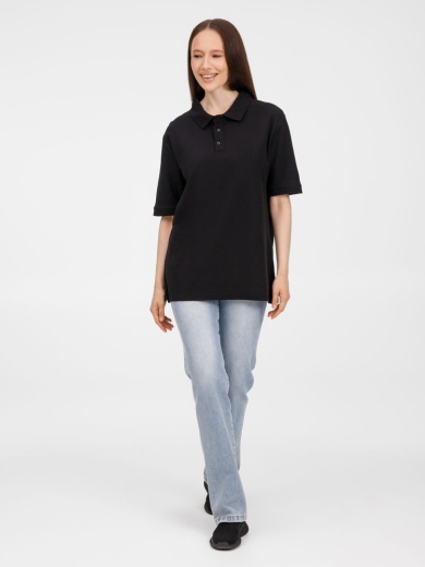 Изображение №14 | Рубашка поло унисекс Upswing, черная, размер S