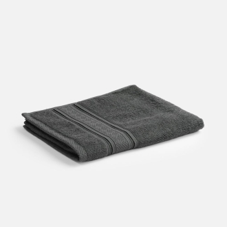 Изображение №1 | Полотенце махровое Terrychic, среднее, темно-серое