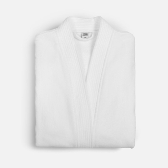 Изображение №3 | Халат махровый Aeris, белый, размер S/M