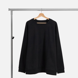 Изображение №2 | Свитшот унисекс Avenu, черный, размер XS/S