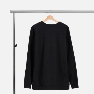 Изображение №3 | Свитшот унисекс Avenu, черный, размер XS/S