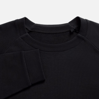 Изображение №4 | Свитшот унисекс Avenu, черный, размер XS/S