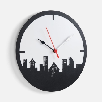 Изображение | Часы «Города», черные