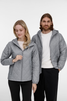 Изображение №16 | Куртка унисекс Tarnaby, светло-серая, размер S