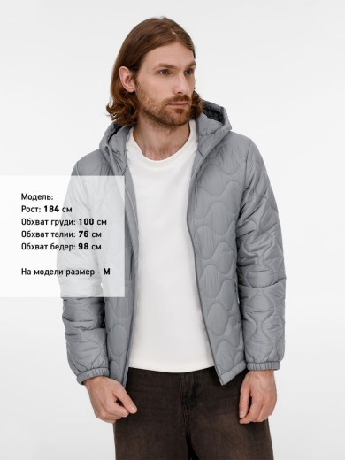 Изображение №9 | Куртка унисекс Tarnaby, светло-серая, размер S