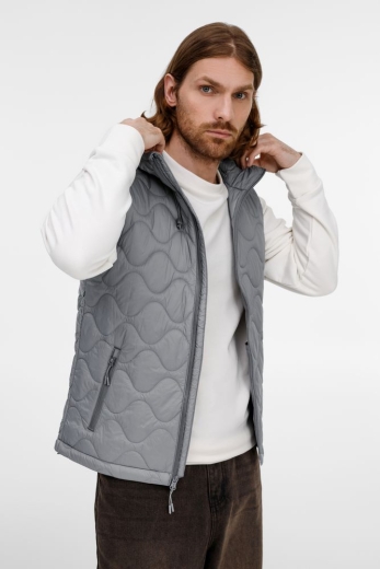 Изображение №13 | Жилет унисекс Tarnaby, светло-серый, размер S