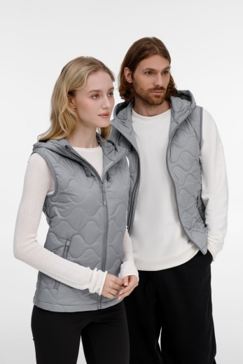 Изображение №16 | Жилет унисекс Tarnaby, светло-серый, размер S