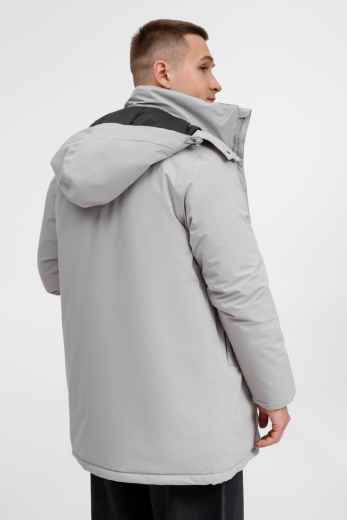 Изображение №18 | Куртка-парка унисекс Sfera, светло-серая, размер S