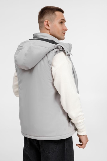 Изображение №15 | Жилет унисекс Sfera, светло-серый, размер S