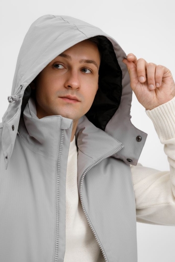 Изображение №16 | Жилет унисекс Sfera, светло-серый, размер S