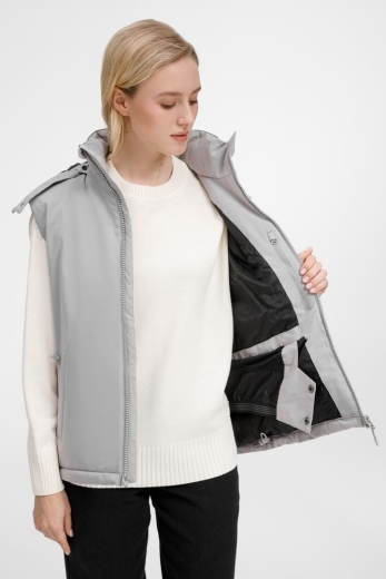 Изображение №19 | Жилет унисекс Sfera, светло-серый, размер S