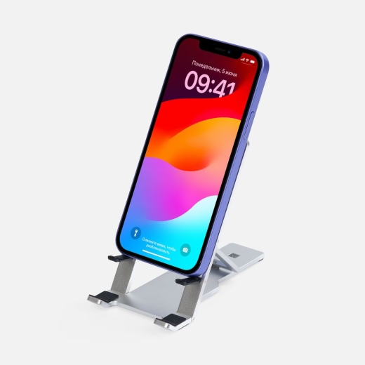 Изображение №8 | Подставка для смартфона Tactic, серебристая