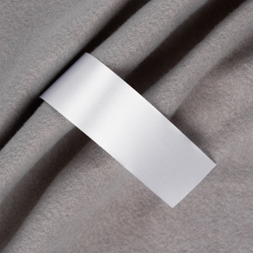 Изображение №1 | Лента сатиновая Satin 35 L, белая, 110 см