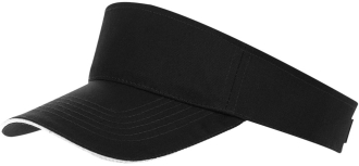 Изображение №1 | Козырек Ace, черный с белым