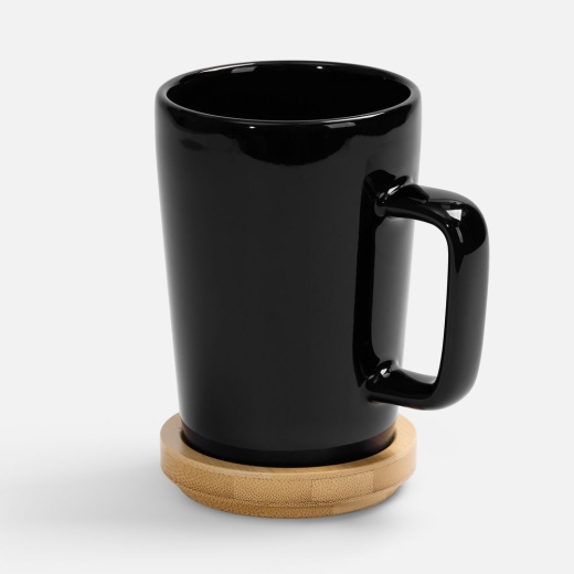 Изображение №2 | Кружка Vierra с крышкой-костером, черная