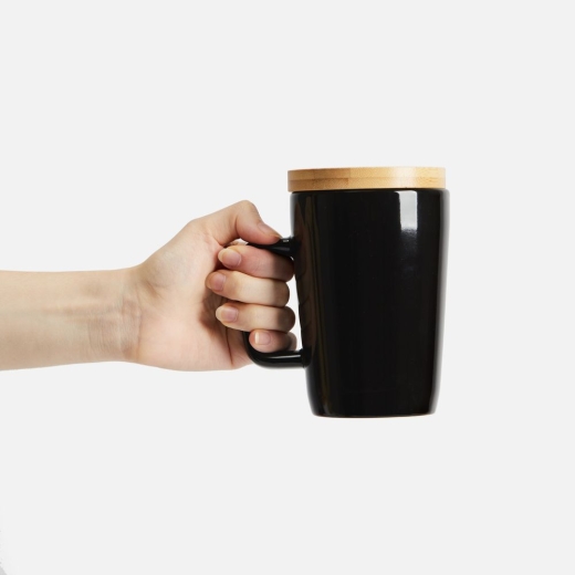 Изображение №5 | Кружка Vierra с крышкой-костером, черная