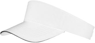 Изображение | Козырек Ace, белый с черным