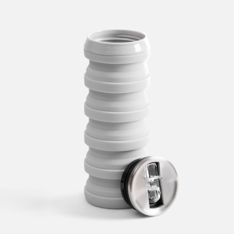 Изображение №3 | Складная бутылка для воды Folla, серая