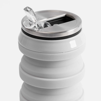 Изображение №4 | Складная бутылка для воды Folla, серая