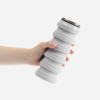 Изображение №6 | Складная бутылка для воды Folla, серая