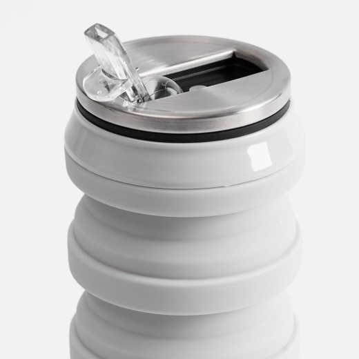 Изображение №4 | Складная бутылка для воды Folla, серая