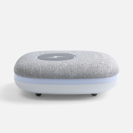 Изображение №3 | Bluetooth-колонка с беспроводной зарядкой и подсветкой Terrafonic, серая