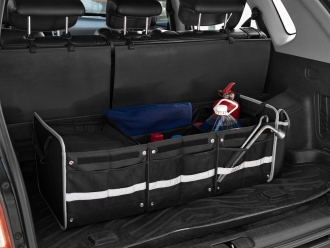 Изображение №7 | Органайзер в багажник с сумкой-холодильником Arranger, черный с серым