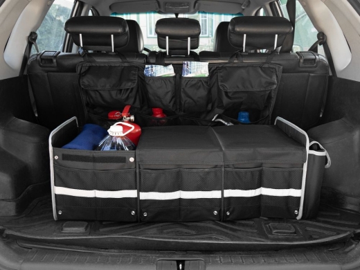 Изображение №8 | Органайзер в багажник с сумкой-холодильником Arranger, черный с серым