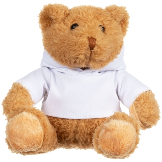 Изображение №1 | Мягкая игрушка «Мишка Cuddleton» в белом худи