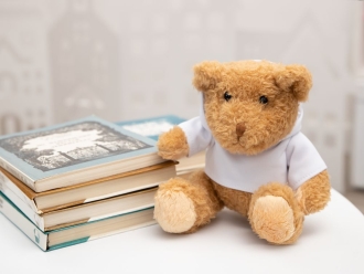 Изображение №6 | Мягкая игрушка «Мишка Cuddleton» в белом худи