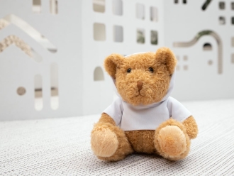 Изображение №7 | Мягкая игрушка «Мишка Cuddleton» в белом худи