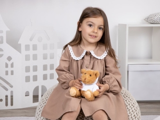 Изображение №8 | Мягкая игрушка «Мишка Cuddleton» в белом худи