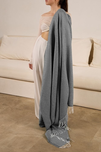 Изображение №7 | Плед «Гирвас», серый