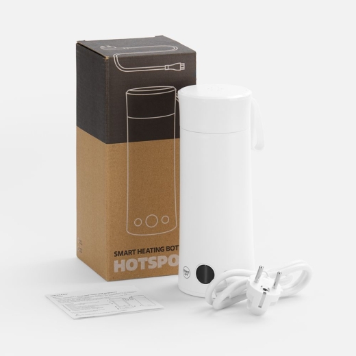 Изображение №7 | Смарт-бутылка с подогревом жидкости Hotspot, белая