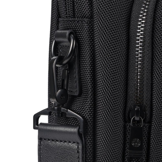 Изображение №7 | Сумка для ноутбука Santiago с кожаной отделкой, черная