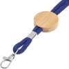 Изображение №3 | Шнурок для бейджа Tube Wood, синий
